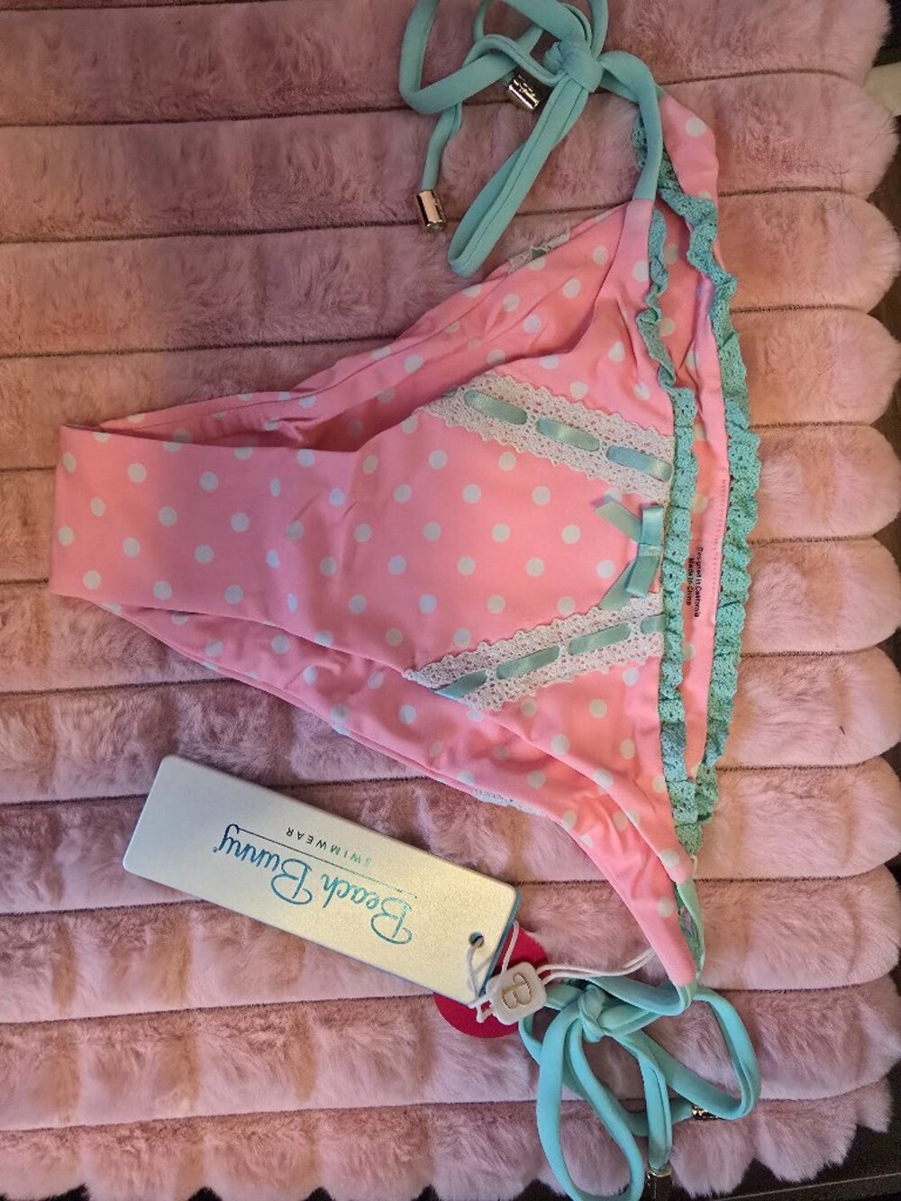 Light Pink Polka-Dot bottoms